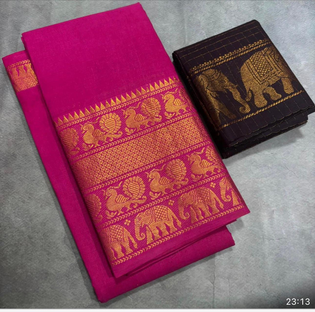 Narayanapet Sungudi Cotton Saree